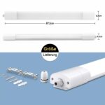 LEOEU LED Feuchtraumleuchte 90 cm, 30W 3300 lm – Wasserfeste Deckenleuchte IP65 für Keller & Garage – Bild 9