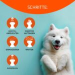 ARTERO Feuchtigkeitsspendendes Hundeshampoo 250 ml – Seidiges Fell für Langharrassen – Bild 2