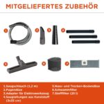 BLACK+DECKER BXVC20XTE Nass- & Trockensauger 20L – 1400W mit Werkzeuganschluss – Bild 4
