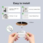 GY LED Einbaustrahler 3.5W 230V dimmbar – TÜV zertifiziert, IP44, 3CCT, 12er Set – Bild 8