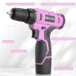 FADAKWALT Mini Akkuschrauber 12V mit 50-tlg Zubehör – 19 Nm für Haushalt & DIY – Bild 3