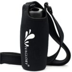 VIVAGLORY Hundetrinkflasche 750ml mit Neopren-Halter & Tragegurt – Edelstahl für unterwegs – Bild 2