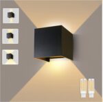 Lureshine Wandlampe mit austauschbarer G9 LED – Warmweiss 3000K für Innen & Aussen