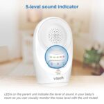 VTech DM1111 Audio-Babyphon mit DECT-Technologie – Sichere Überwachung bis 460m – Bild 4