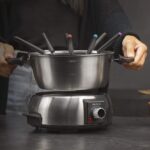 Cecotec FunGourmee Elektro-Fondue aus Edelstahl für 8 Personen – 1000 W mit Temperaturregler – Bild 2
