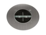 Ranex 4er SET Solar LED Bodeneinbaustrahler rund – Edelstahl IP67 für Garten & Einfahrt – Bild 5