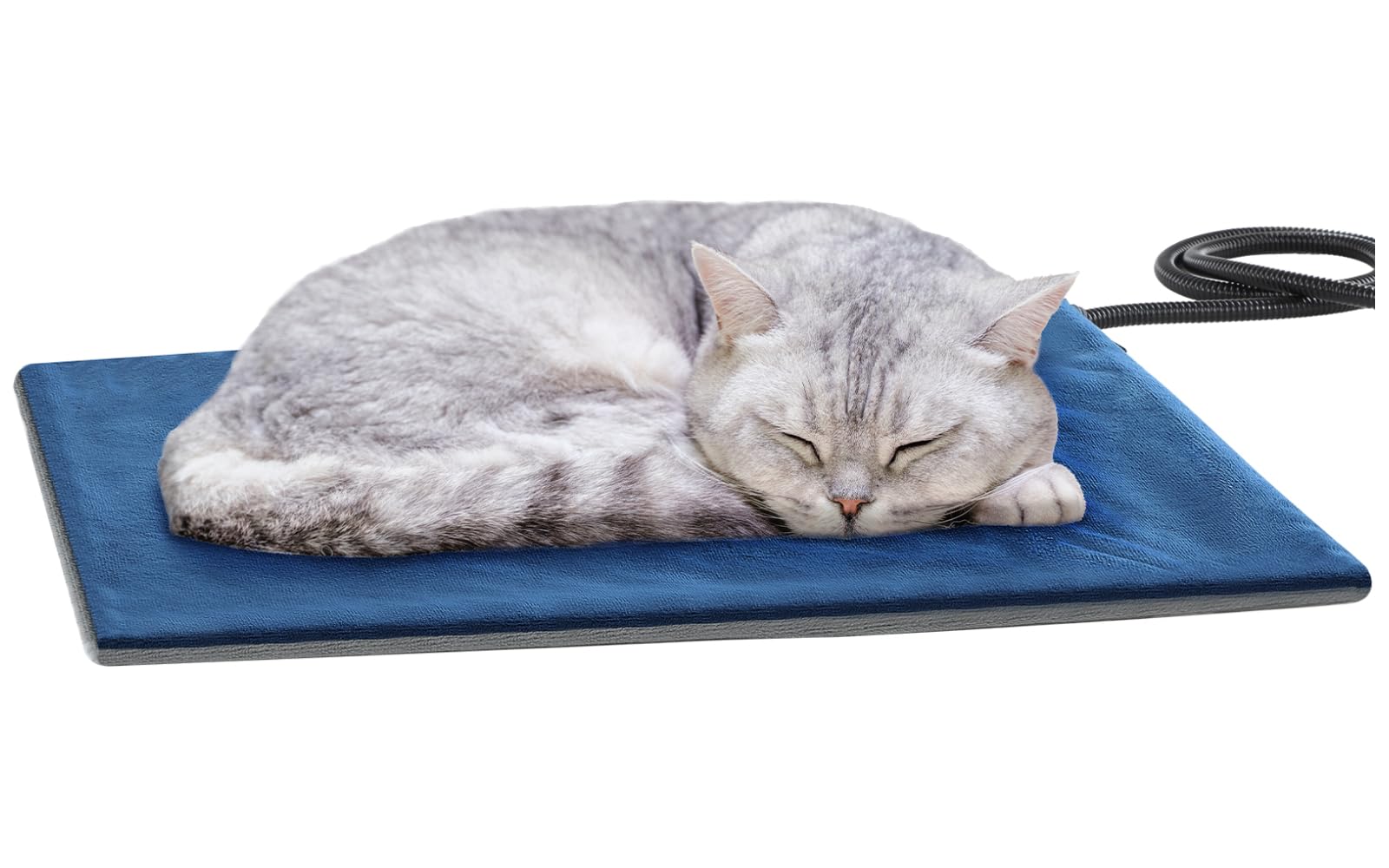 pecute Elektrisches Heizkissen S (32x40cm) – Wärmedecke für Hunde & Katzen mit Temperaturregelung