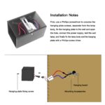 2er Set RGB Wandleuchte Schwarz Dimmbar – 5W LED mit Fernbedienung & Farbwechsel – Bild 9