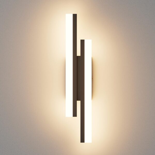 Klighten LED Wandleuchte 12W, 40cm Warmweiß 3000K – Moderne Innenleuchte für Schlafzimmer & Flur