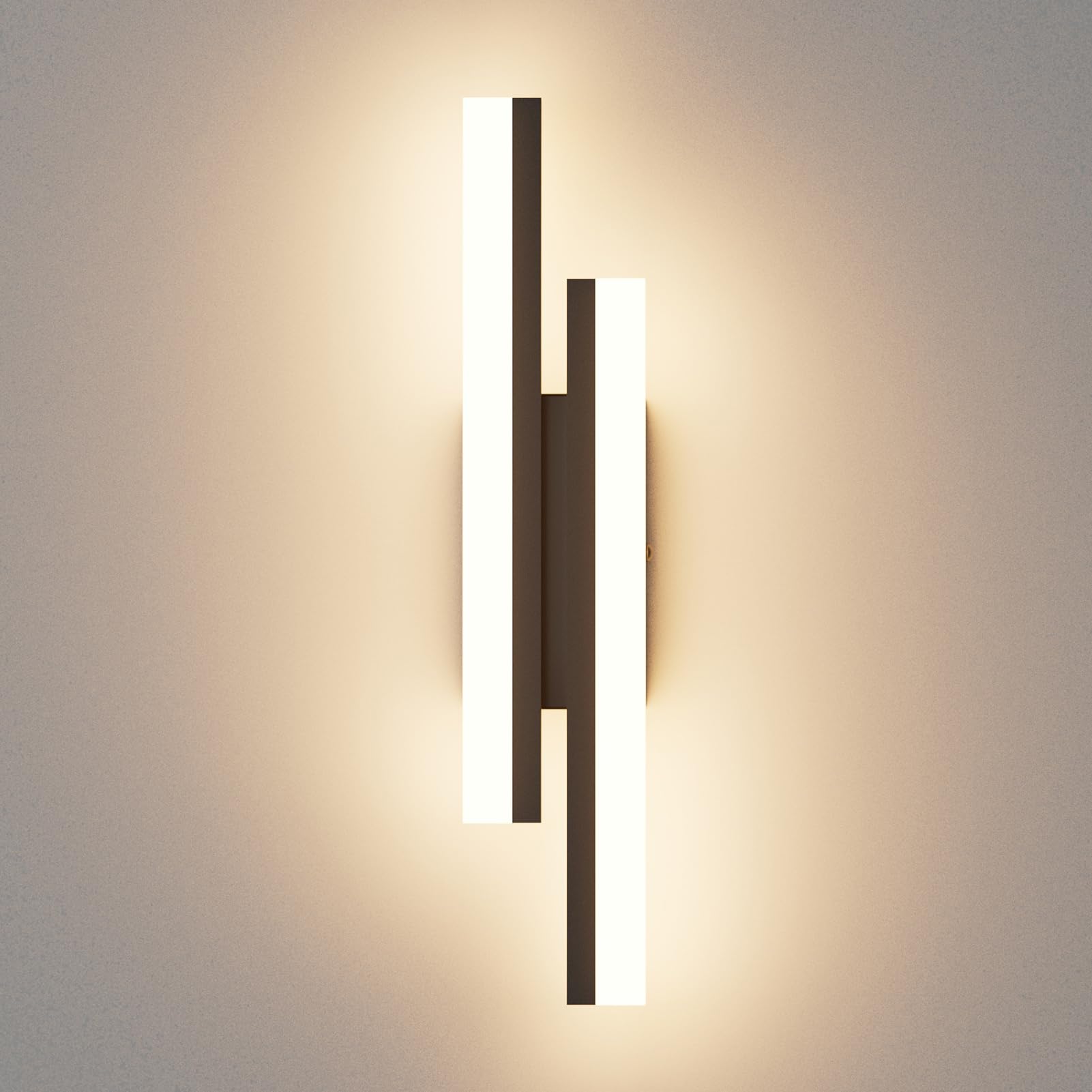 Klighten LED Wandleuchte 12W, 40cm Warmweiß 3000K – Moderne Innenleuchte für Schlafzimmer & Flur