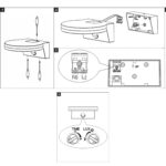 Miratic Wandleuchte mit Bewegungsmelder IP65 – Moderne Außenlampe 1300 lm Warmweiss – Bild 9