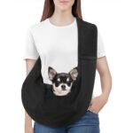 Pawaboo Hunde-Tragetasche für kleine Hunde – Freihändig mit Sicherheitsgurt & Wendelbares Design