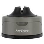 AnySharp Evo Messerschärfer mit PowerGrip Saugnapf – Wolframkarbid-Schärfsystem für Küchenmesser