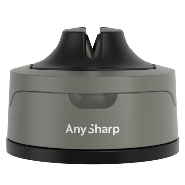 AnySharp Evo Messerschärfer mit PowerGrip Saugnapf – Wolframkarbid-Schärfsystem für Küchenmesser