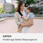 Jane Catch Baby Hüfttrage 9-48 Monate – Ergonomische Babytrage aus 100% Baumwolle – Bild 3