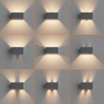 Klighten 2er Set 18W LED-Wandleuchte mit G9 Fassung – Verstellbar für Garten & Wohnraum – Bild 4