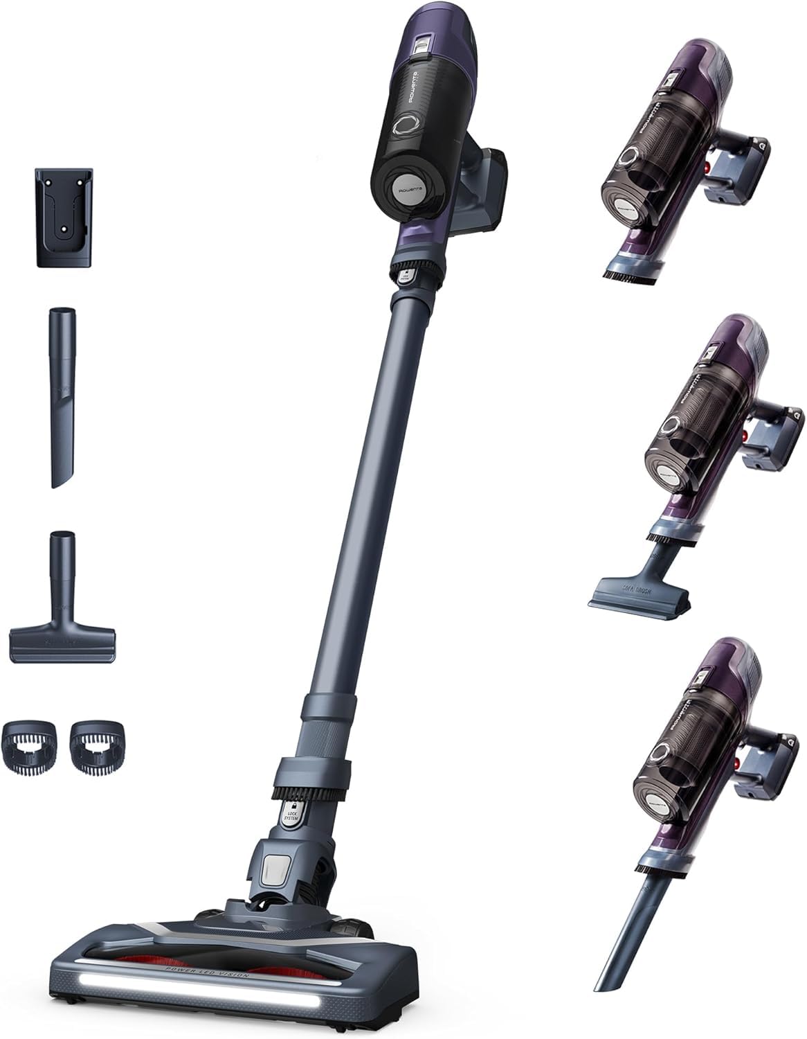 Rowenta X-Pert 6.60 Essential Akkustaubsauger – 100 W Leistung, 45 Min Laufzeit, kabellos