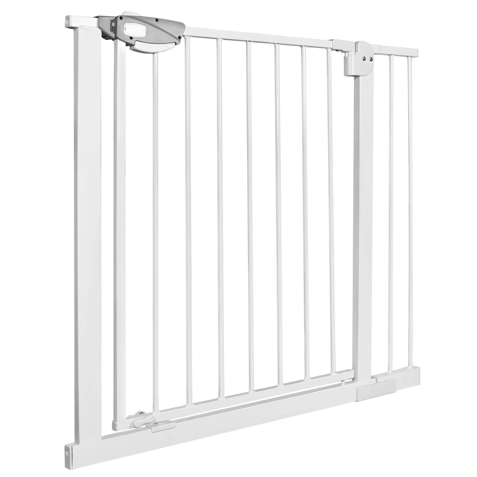 UISEBRT Treppenschutzgitter 85-95 cm – Selbstschliessendes Türgitter ohne Bohren