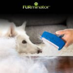 Furminator deShedding-Tool Grösse L Langhaar – Unterfellbürste für grosse Hunde – Bild 6