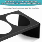 Lannvan Katzennapf Erhöht 3er Set – Keramik Futterstation mit 15° Neigung für Katzen & kleine Hunde – Bild 5