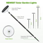 GEARLITE Solarleuchten 40 Lumen – Gartendeko mit IP65 Wasserdicht, 4er Set – Bild 5