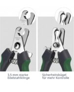 Leileipaws Krallenschneider für Hunde & Katzen – Grösse L & M für sichere Krallenpflege – Bild 6