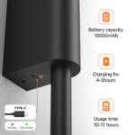 Coinmit LED Akku-Wandleuchte 60cm – Dimmbar 3000K-6000K mit Fernbedienung & Timer – Bild 3