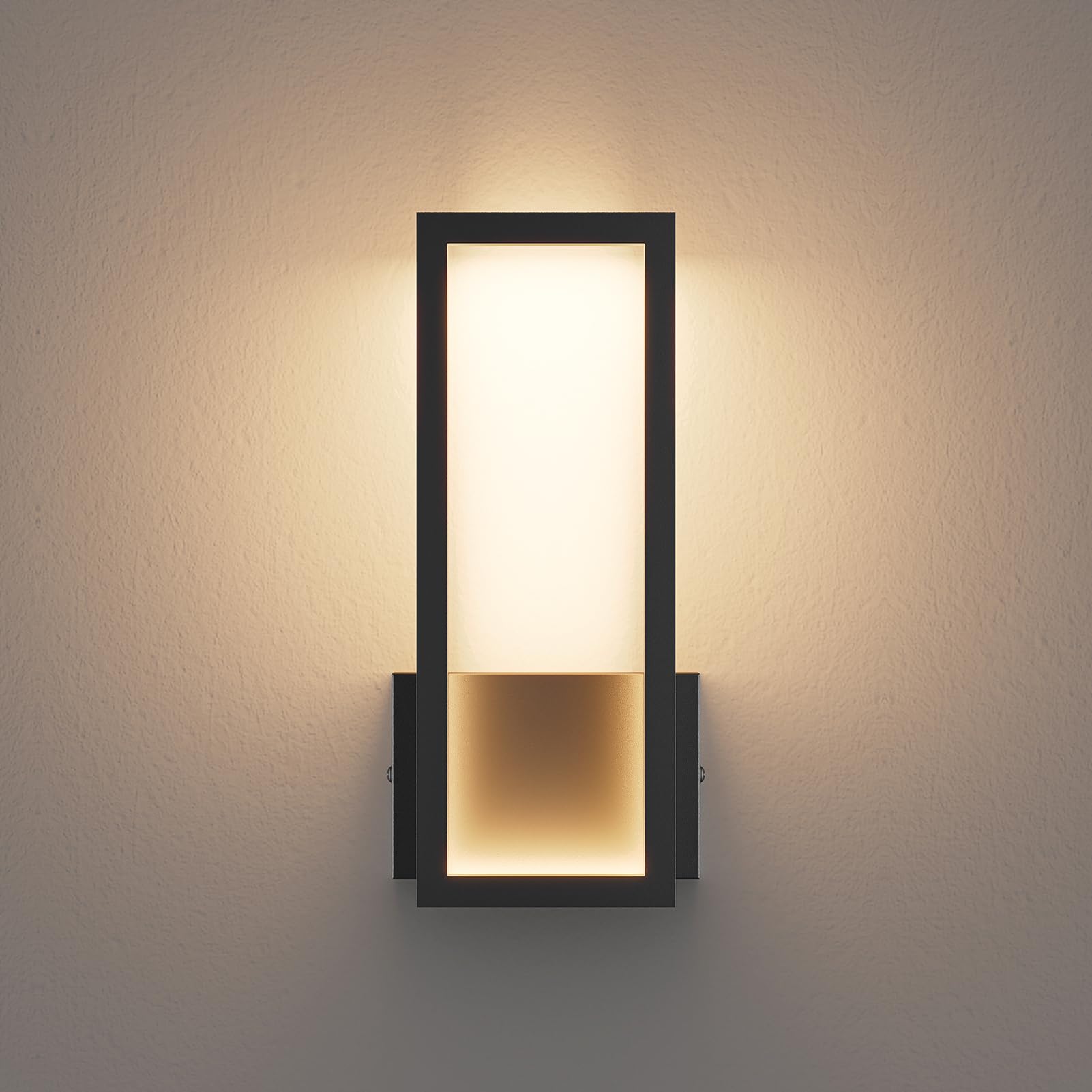 Klighten Wandleuchte Innen 12W LED – 850 Lumen Warmweiss 3000K für Schlafzimmer & Flur