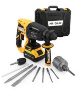 Maxcular Akku Bohrhammer 21V 4-in-1 SDS-Plus – 2,0J Schlagkraft für Profis – Bild 5