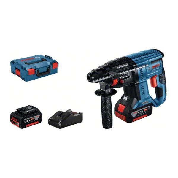 Bosch Professional GBH 18V-21 Akku-Bohrhammer – 2 J Schlagenergie mit Akku-Set