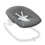 hauck Schonbezug für Alpha Bouncer – Atmungsaktive Musselin-Baumwolle (Dark Grey) – Bild 4