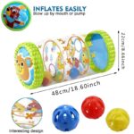 Beenavee Baby-Krabbelrolle – Aufblasbares Lernspielzeug für Babys 6–12 Monate – Bild 3