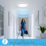 Heyseven LED Deckenleuchte 24W mit Radar-Bewegungsmelder & Fernbedienung – dimmbar, 3 Farbtemperaturen – Bild 4