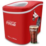 Salco Coca-Cola Eiswürfelmaschine – 12 kg/Tag Ice Maker mit 2 Grössen & LED-Display