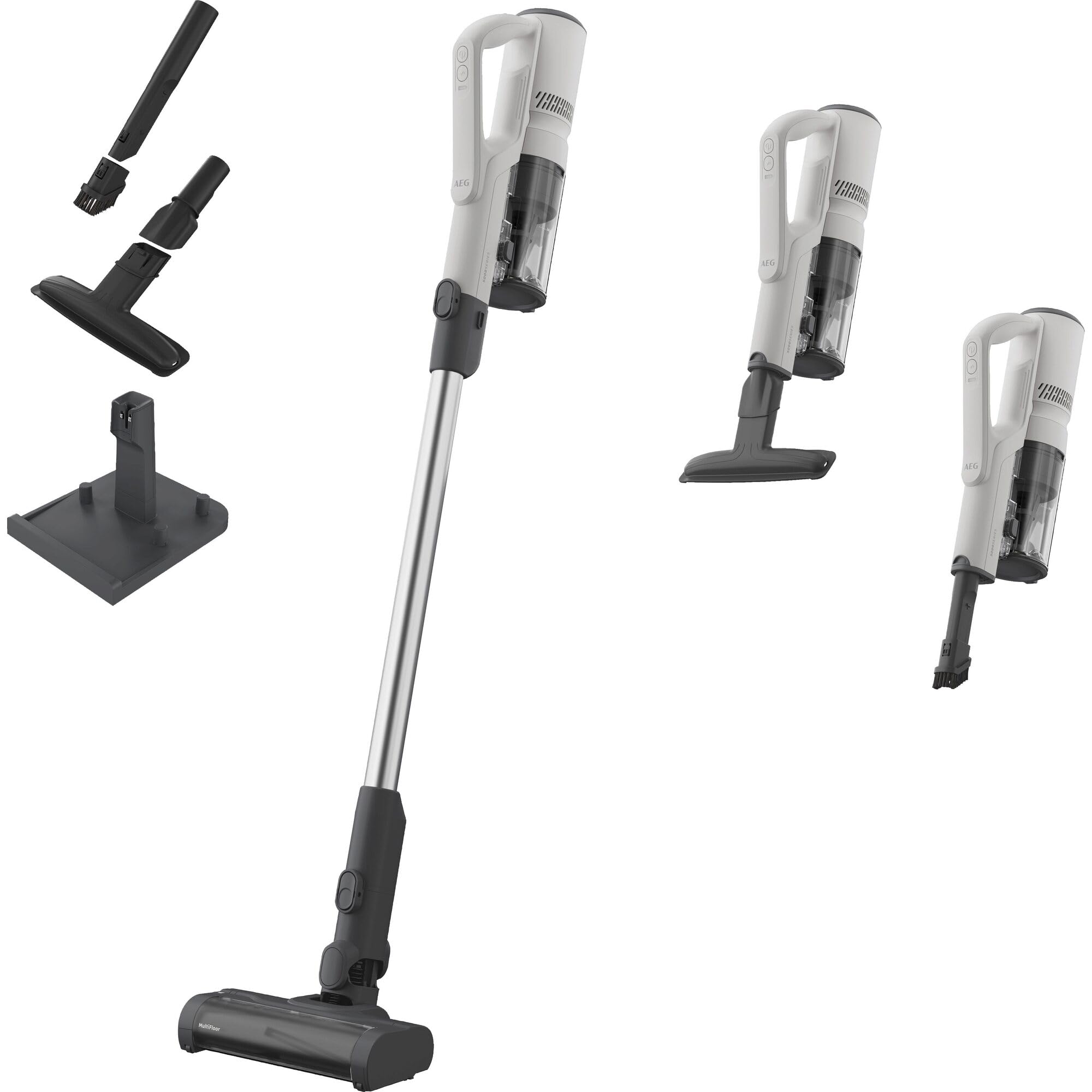 AEG 5000 Akku-Staubsauger kabellos 1,9 kg – MultiFloor LED-Bodendüse & Ladestation