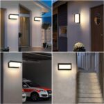 BENMA LED Wandleuchte 18W IP65 Warmweiss – Aluminium Aussenwandleuchte für Garten & Terrasse – Bild 6