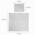 roba Babybettwäsche Lil Planet 80x80 cm – Bio-Baumwolle GOTS zertifiziert – Bild 3