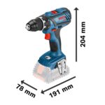 Bosch Professional GSR 18V-28 Akku-Bohrschrauber – 28/63 Nm mit 2x4.0Ah & Ladegerät – Bild 3