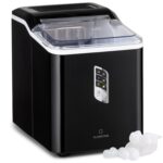 Klarstein Eiswürfelmaschine 1,5L – Schnelle Eisherstellung 12kg/24h mit Selbstreinigung