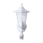 EGLO Laterna 5 Aussen-Wandlampe mit Bewegungsmelder – Vintage Sensor-Wandleuchte Weiss – Bild 4