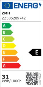 ZMH LED-Wandlampe 100cm, 31W, 3000K Warmweiss – Moderne Wandleuchte für Wohnzimmer & Flur – Bild 11