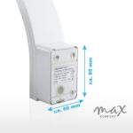 Maxkomfort LED Außenwandleuchte mit Bewegungsmelder – 15W Neutralweiß IP54 für Eingang & Garten – Bild 8