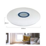 JDONG LED-Deckenleuchte 54W mit Bluetooth, App-Steuerung & weissem Rauschen – Dimmbar mit 32 Schlafgeräuschen – Bild 7