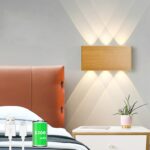 LZGS Go Swing Bands LED Wandleuchte mit Touch Control – Akkubetrieben, magnetisch, 3 Farbtemperaturen