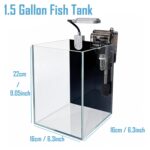 Craftsboys 5.5L Nano-Aquarium mit Filter & LED – Aquascape Starter-Kit für Anfänger – Bild 4