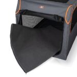 Knuffelwuff Faltbare Hundebox XXL 106x71x69cm – Transportbox mit Aluminiumgestell – Bild 2