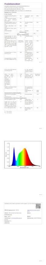 CBJKTX LED Deckenleuchte 120cm – 24W Neutralweiss 4000K Bürolampe Energiesparend – Bild 10