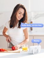 GHB Babyphone mit 2 Kameras & 4,3" Display – 350° Rotation, HD-Nachtsicht für Eltern – Bild 8
