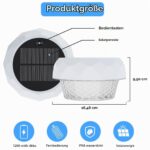 yowin Solar Poolbeleuchtung LED schwimmend mit Fernbedienung – 7 Farben & Timer – Bild 7