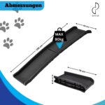DIVID Hunderampe klappbar bis 90 kg – Einstiegshilfe für Auto & Zuhause – Bild 2